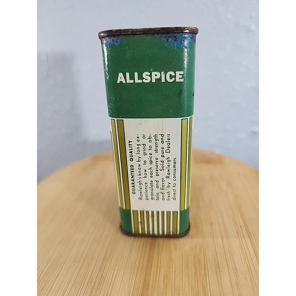 VINTAGE RAWLEIGHS ALLSPICE TIN RARE‎